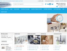 Tablet Screenshot of baterii-lux.ro
